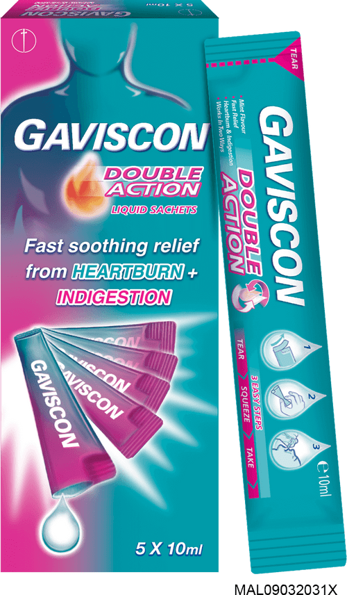 Gaviscon Double Action Sachets