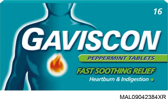 Gaviscon Peppermint Tablets