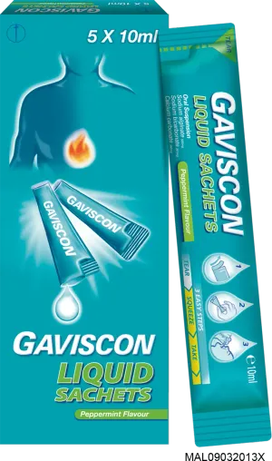 Gaviscon Peppermit Sashet