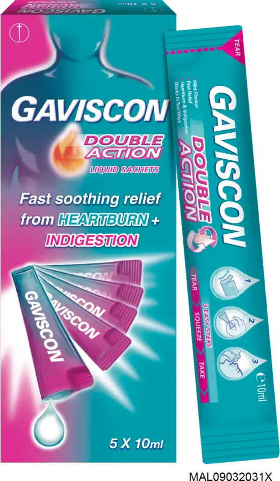 Gaviscon Double Action Sachets